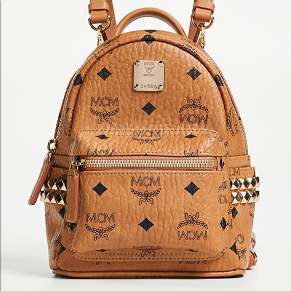MCM Handbags - MCM Side Stud Baby Stark Backpack